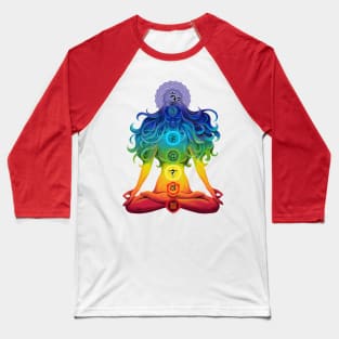 Medutação Chacra Baseball T-Shirt